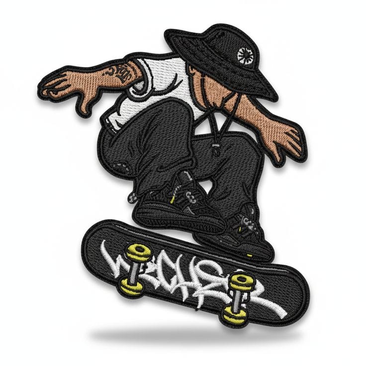 Custom Precision Embroidery Patch (B)