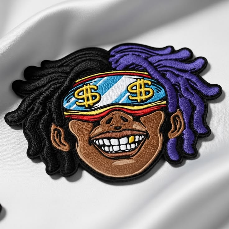 Custom Precision Embroidery Patch (C)