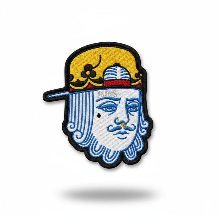 Custom Precision Embroidery Patch (F)