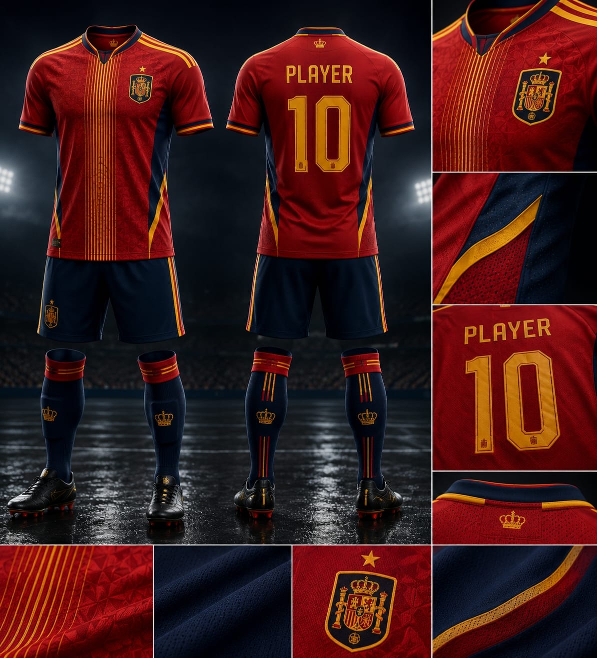 Elite Football Full Kit & Uniform (K)