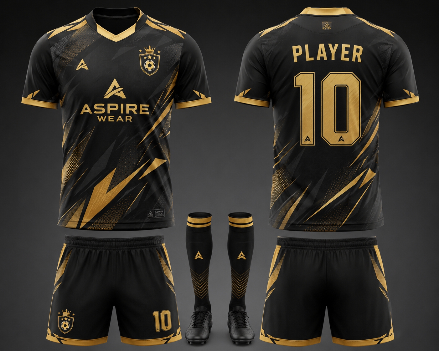 Elite Football Full Kit & Uniform (M)