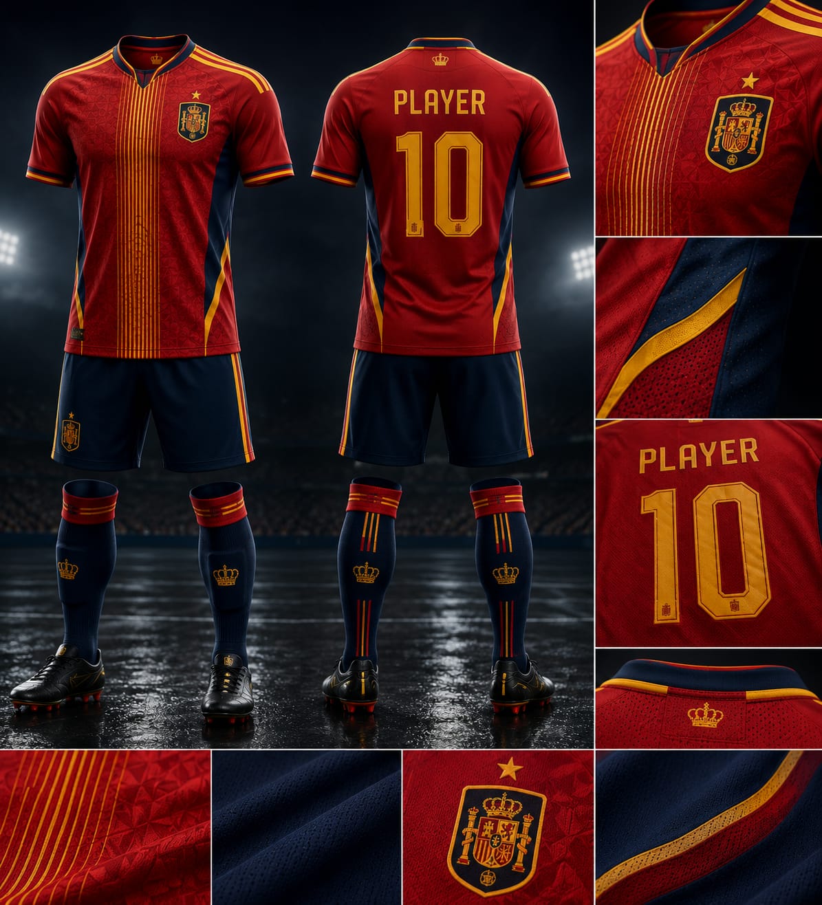 Elite Football Full Kit & Uniform (N)