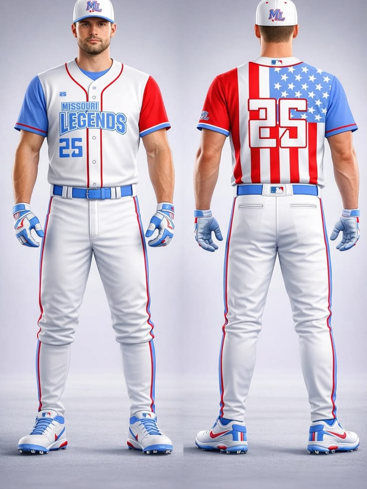Elite Softball Uniform Set (C)